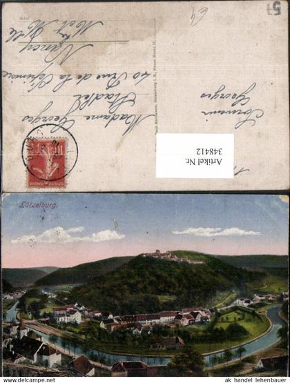 348412,Lothringen Moselle Lützelburg Totale