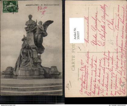 358357,Poitou-Charentes Charente Angouleme Monument Carnot Denkmal