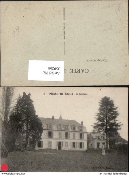 359266,Champagne-Ardenne Marne Mesnil-en-Thelle Le Chateau Schloss