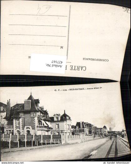 427167,Haute-Normandie Seine-Maritime Nice-Havrais Avenue Albert Straßenansicht