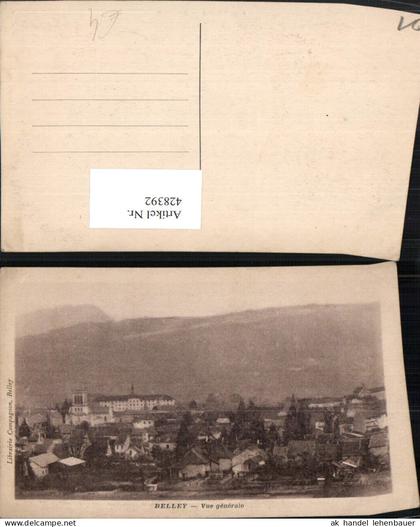 428392,Rhone-Alpes Ain Belley Vue generale Totale