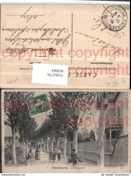 463084,Rhone-Alpes Ain Montmerle Boulevard Allee Fahrrad