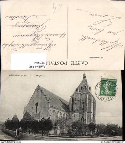 587842,Courville L Eglise Kirche France