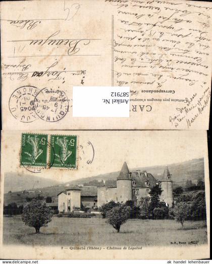 587912,Quincie Rhone Chateau de Lapalud Schloss France