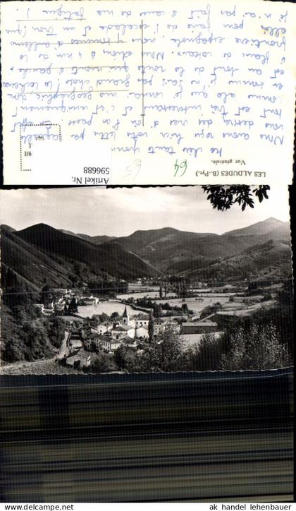 596688,Foto Ak Les Aldudes Vue generale France