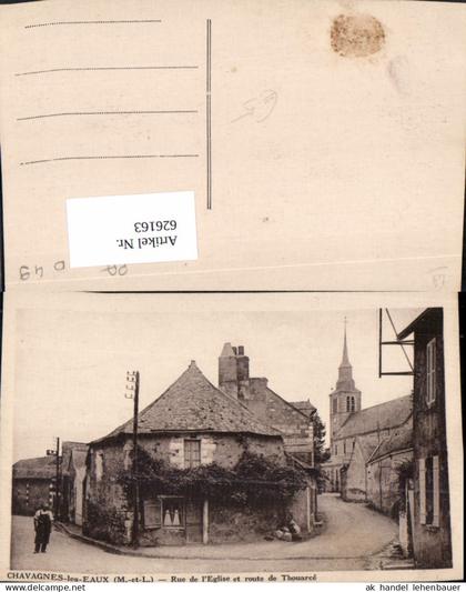 626163,Chavagnes-les-Eaux Rue de l Eglise et route de Thouarce France