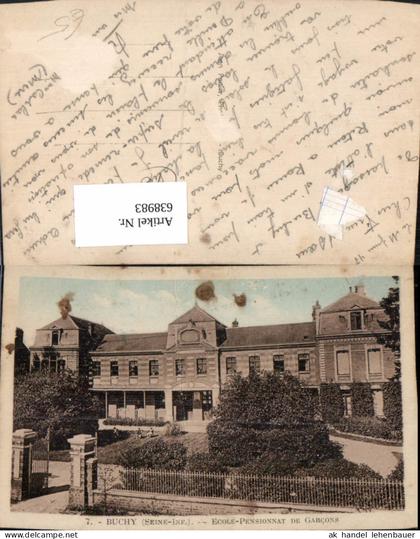 638983,Buchy Seine-Inf. Ecole-Pensionnat de Garcons France