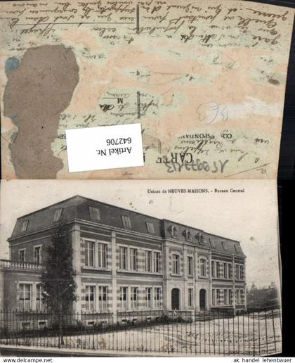 642706,Usines de Neuves-Maisons Bureau Central France