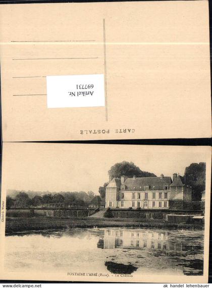 697731 France Ansichtskarte Fontaine-L Abbe Eure Fontaine-l’Abbé Normandie