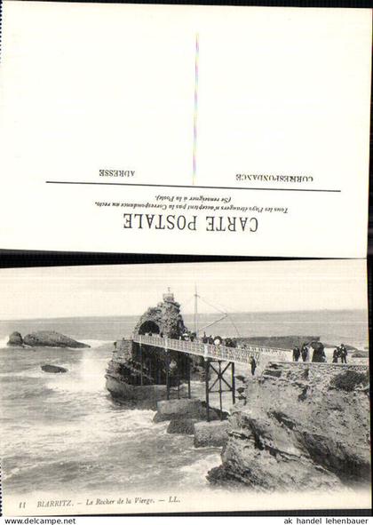 708435 France Biarritz Wellen Meer