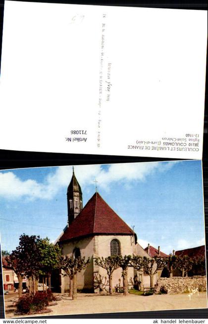 711086 France Coulombs Eure-et-Loir Eglise Saint-Cheron Kirche