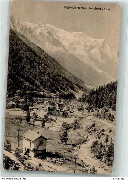 74400 Chamonix-Mont-Blanc Foto AK Argentiere Mont-Blanc - 38188286