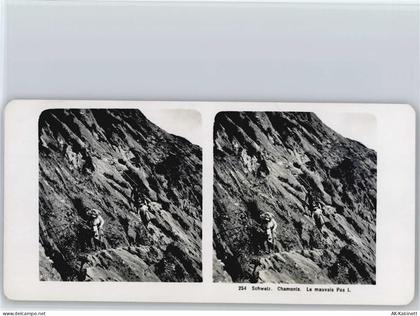 74400 Chamonix-Mont-Blanc - Stereofoto format ca. 18 x 9 cm - 51099072