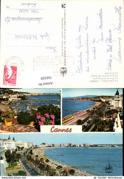756320 Cannes Arrondissement de Grasse France 1981