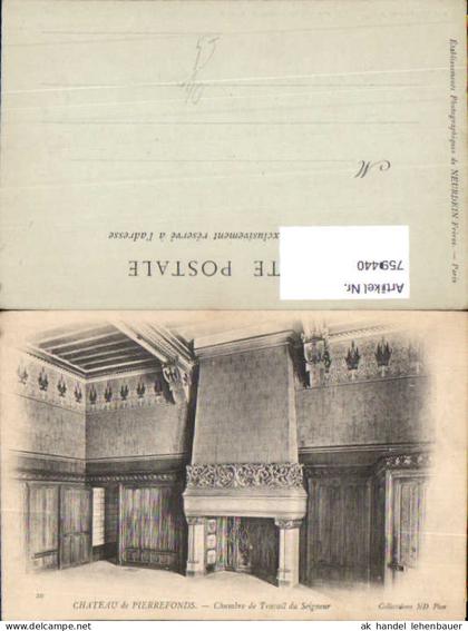759440 Pierrefonds, Château de Pierrefonds Oise France
