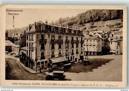 88370 Plombieres-les-Bains - Hotel Restaurant Curin Oldtimer - 39471342