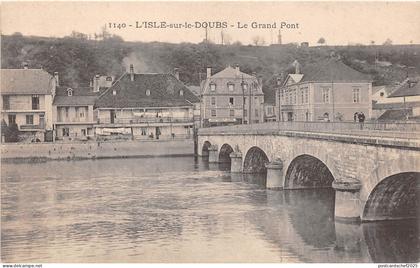 B38651 L`Isle sur le Doubs Le Gran Pont    france