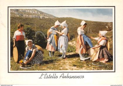 BF2252 l estello  anbanenco aubagne types folklore costumes  france