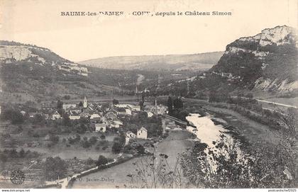 BF6159 baume les dames depuis le chateau simion france      France