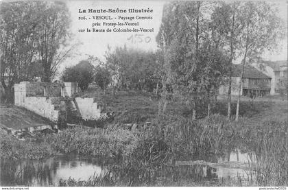 BF8337 vesoul paysage comttois pres frotey les vesoul france      France