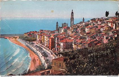 BR27722 Menton vue generale du vieux menton france