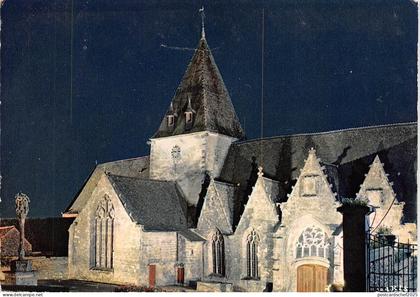 BR43249 L Eglise illuminee Rochefort en terre      France