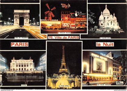 BR54385 paris la nuit france