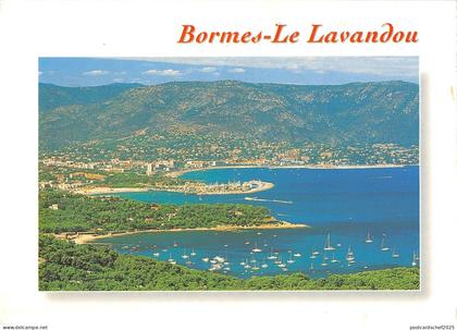 BT3314 Bormes le Lavandou la faviere et le Lavandou     France