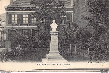 C300 France Lillers Le Square de la Mairie  vintage postcard