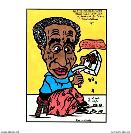 FRANC-MACONNERIE - LES P'TITS METIERS DE LARDIE - HARLEM DESIR - 85 EX