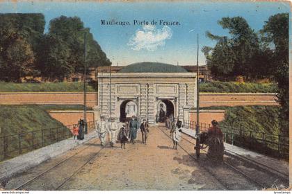 France Maubeuge Porte de France Gate vintage postcard C373