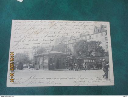 PARIS VECU STATION OMNIBUS
