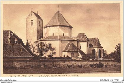 ALE1P2-68-0200 - OTTMARSHEIM - l'église octogone - XI siècle