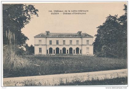 OUDON  - Chateau d'Omblepied