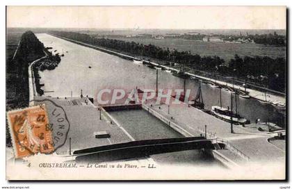 Ouistreham - Le Canal vu du Phare - CPA