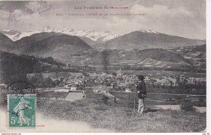 ARIEGE : Oust, Panorama