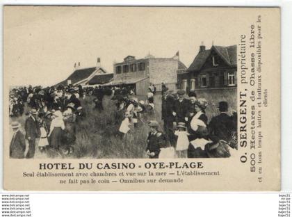 1 cpa Oye plage - hôtel du casino