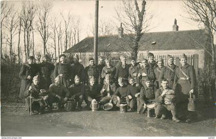 62 , Carte photo , OYE-PLAGE , Groupe de militaires , * 555 03