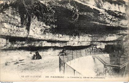 Padirac CPA La corniche