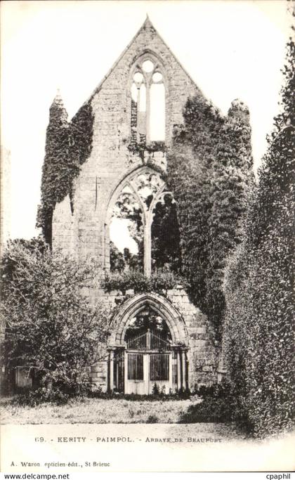 CPA Kerity Paimpol Abbaye de Beauport