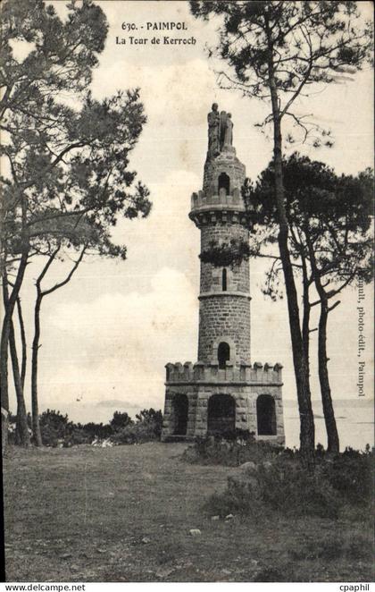 CPA Paimpol La tour de Kerroch