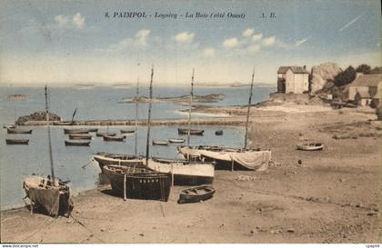 CPA Paimpol Loguivy La Baie Bateaux