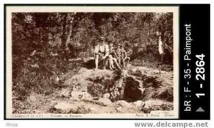 35 Paimpont - PAIMPONT (I-et-V) - Fontaine de Baranton - fontaine - fontaine fontaine de bara /  D35D  K35223K  C35211C