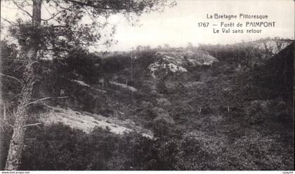 CPA Paimpont Foret deLa Bretagne pittoresque Le Val Sans Retour