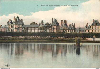 CPA Palais de Fontainebleau-Vue du Romulus