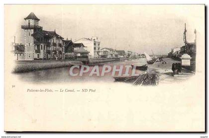 Palavas les flots CPA le canal