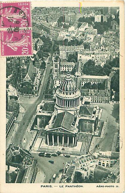 75 - PARIS - Le Panthéon (Aéro-Photo, 25.)