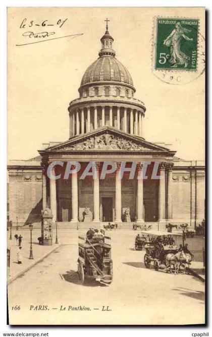 CPA Paris Le Pantheon