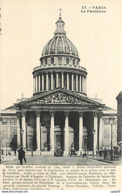 CPA PARIS-Le Pantheon