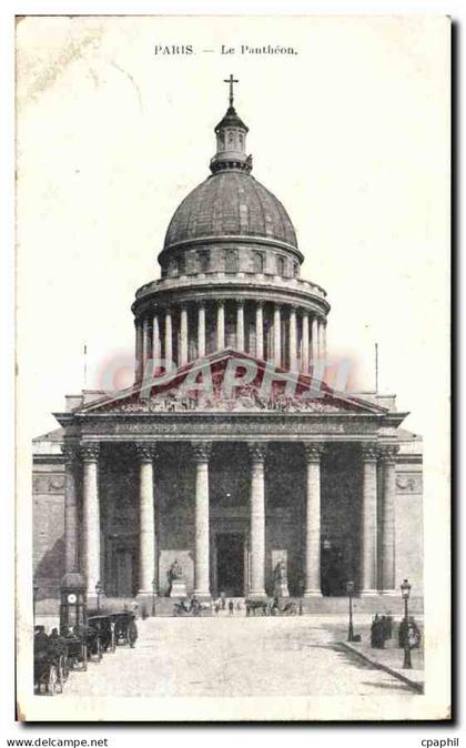 CPA Paris le Pantheon